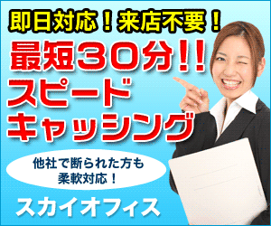 「スカイオフィス」カードローンの審査基準と借入方法